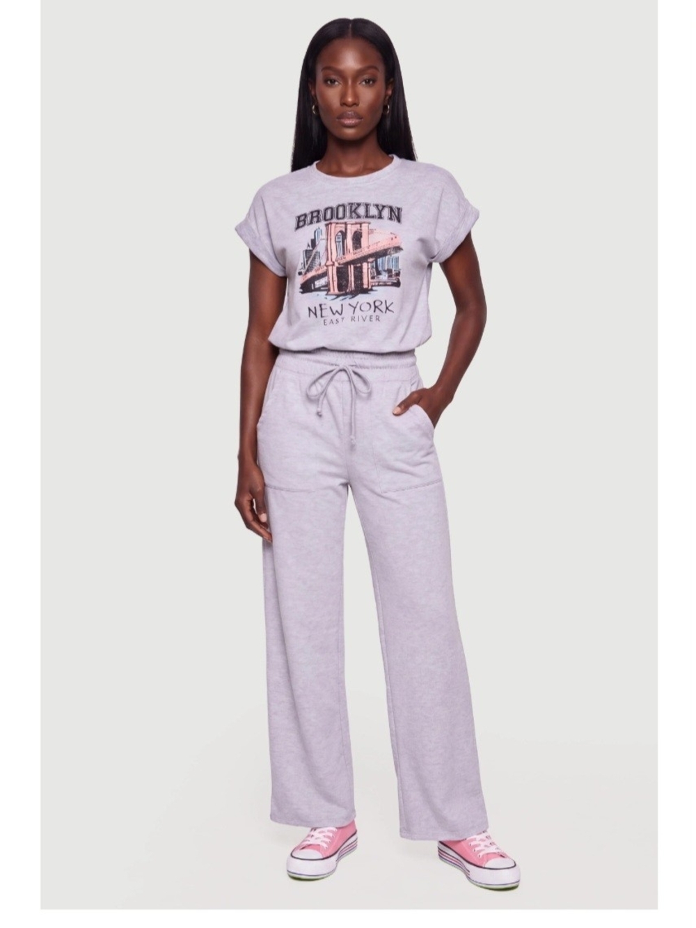 EUC Almost Famous Casual Relaxed Women’s Sweatsuit Set
